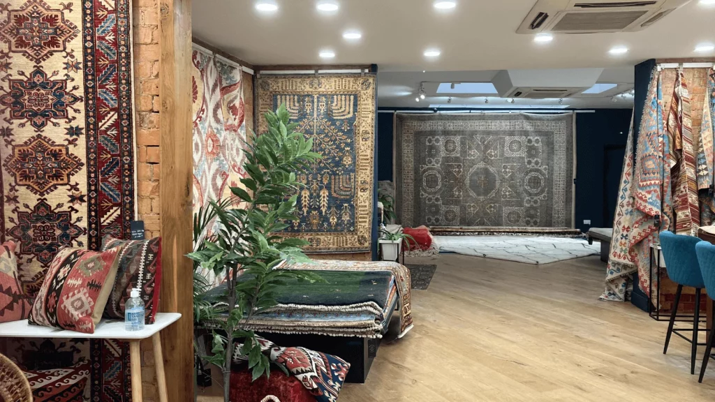 The Rug Shed showroom