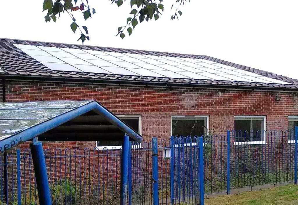 Dean Court Community Centre solar panels